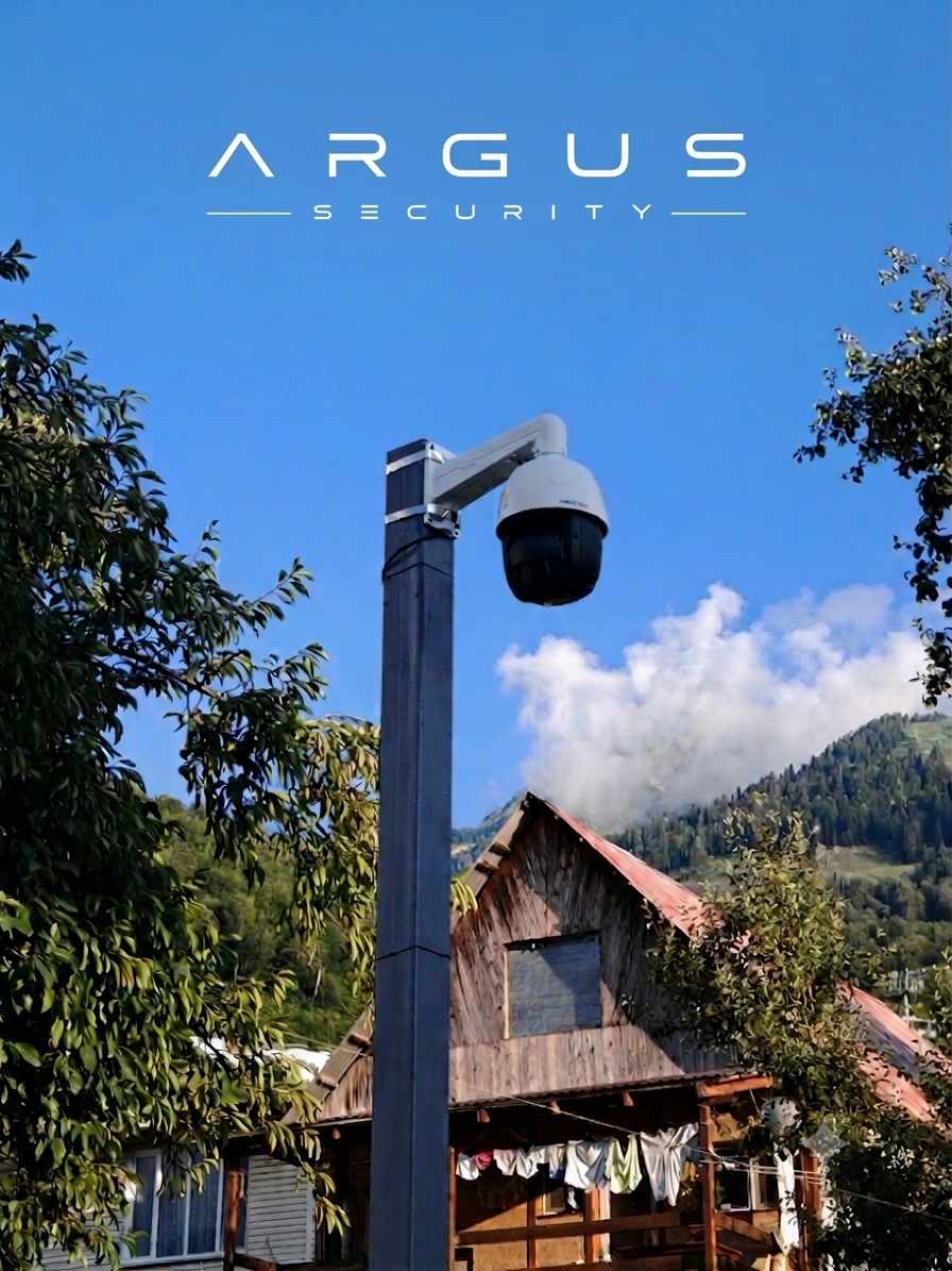 PTZ կայմի վրա